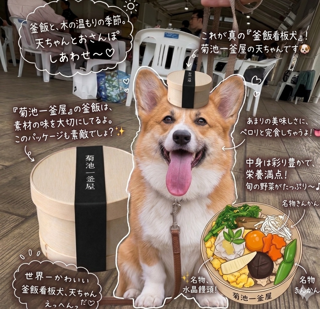 看板犬の天ちゃん